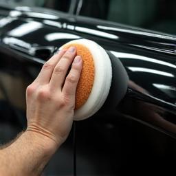 Detailing professional polishing vehicle